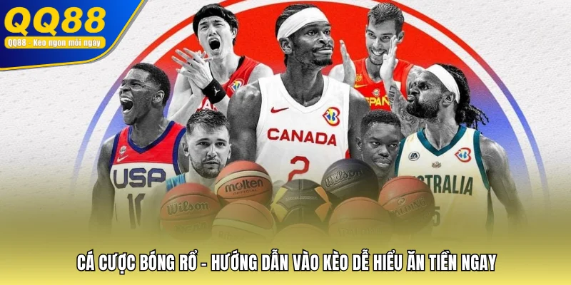 Cá Cược Bóng Rổ - Hướng Dẫn Vào Kèo Dễ Hiểu Ăn Tiền Ngay