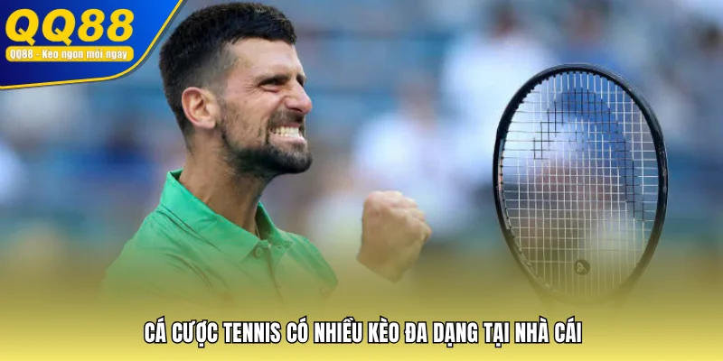 Cá cược tennis có nhiều kèo đa dạng tại nhà cái