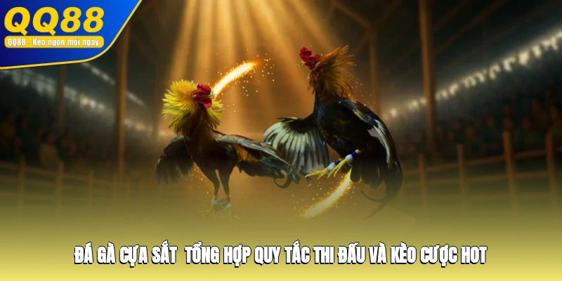 Đá Gà Cựa Sắt - Tổng Hợp Quy Tắc Thi Đấu Và Kèo Cược Hot