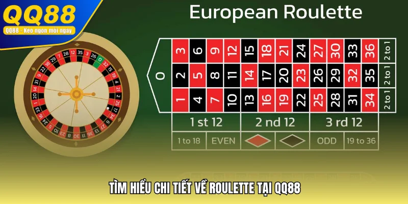 Tìm hiểu chi tiết về Roulette tại QQ88